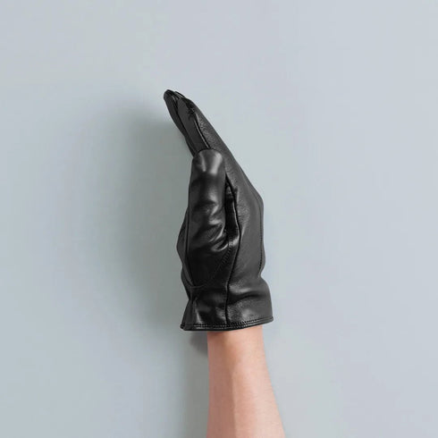 KURODA|No.BR14105M4【MEN】 Italian Sheep - Touch Panel 24cm Black