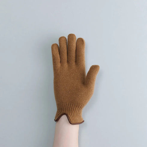 KURODA|No.BR92301M4【MEN】 Knit - Italian Sheep Piping Camel