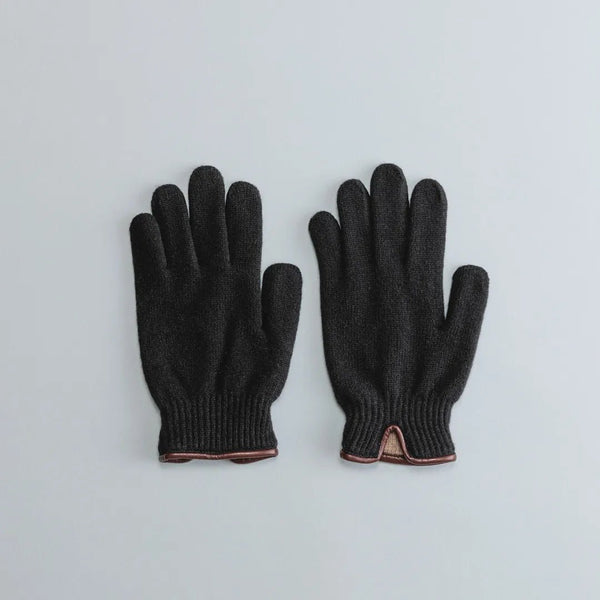 KURODA|No.BR92302L4【WOMEN】 Knit - Italian Sheep Piping Black