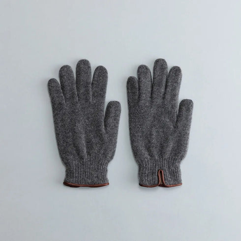 KURODA|No.BR92302L4【WOMEN】 Knit - Italian Sheep Piping Dark Gray