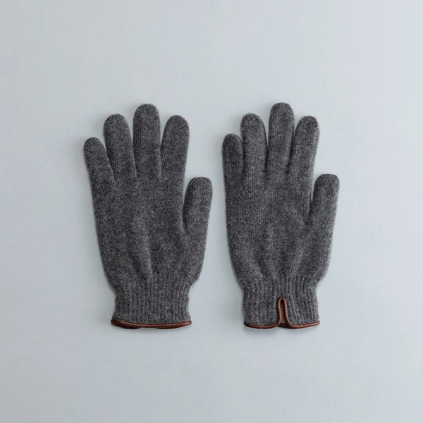 KURODA|No.BR92302L4【WOMEN】 Knit - Italian Sheep Piping Dark Gray