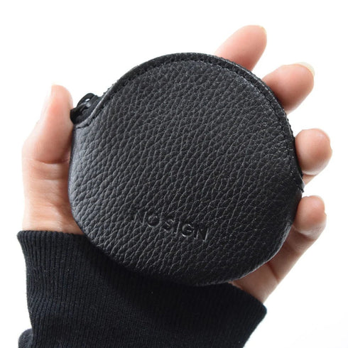 NO SIGN|ラウンド コインケース ブラック