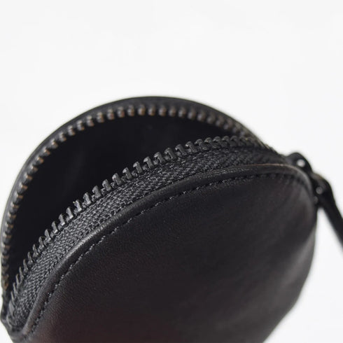 NO SIGN|ラウンド型 コインケース ブラック