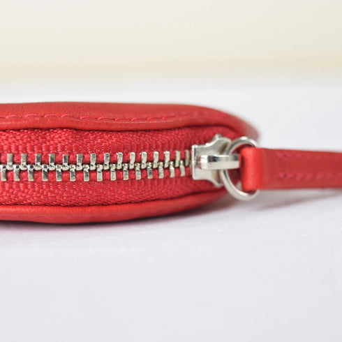 NO SIGN|ラウンド型 コインケース レッド