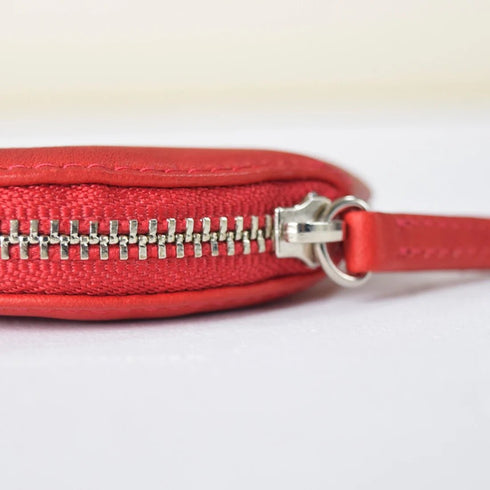 NO SIGN|ラウンド型 コインケース レッド