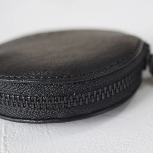 NO SIGN|ラウンド型 コインケース ブラック