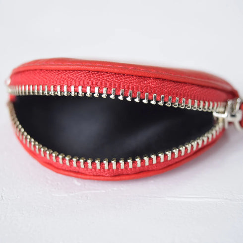 NO SIGN|ラウンド型 コインケース レッド