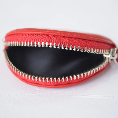 NO SIGN|ラウンド型 コインケース レッド