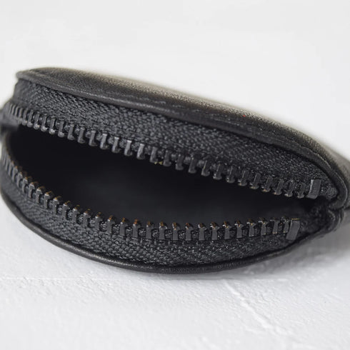 NO SIGN|ラウンド型 コインケース ブラック