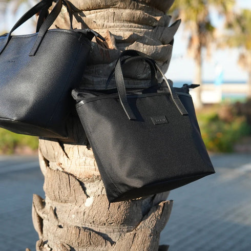 NO SIGN|ラウンド トートバッグ M ブラック