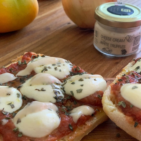 FRESH TRUFFLE JAPAN|白トリュフチーズクリームと黒トリュフポルチーニディップのセット【ギフト箱入り】