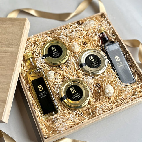 FRESH TRUFFLE JAPAN|トリュフギフト5点セット【桐箱入り】