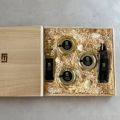 FRESH TRUFFLE JAPAN|トリュフギフト5点セット【桐箱入り】