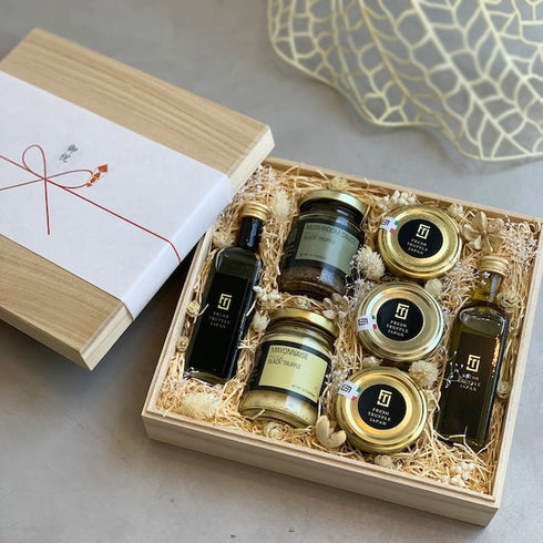 FRESH TRUFFLE JAPAN|トリュフシーズニング7点セット【桐箱入り