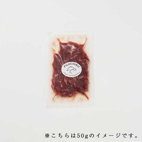 FUJICHIKU|ふじ馬刺しユッケ堪能セット
