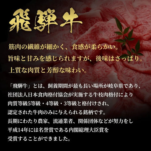 花盛カルビ 飛騨牛焼肉5種 330g