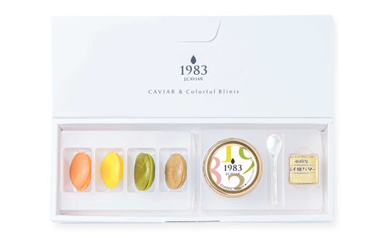 JAPAN CAVIAR|宮崎キャビア1983 (12g) &ブリニ セット