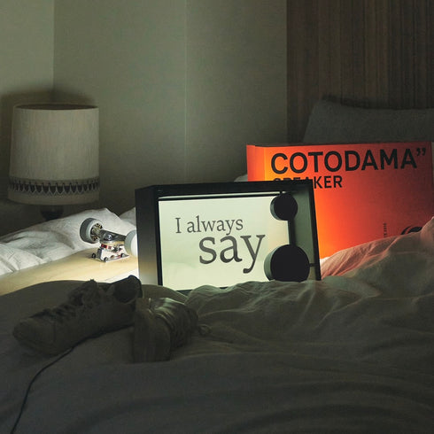 COTODAMA|SPEAKER BOX NIGHT BLACK