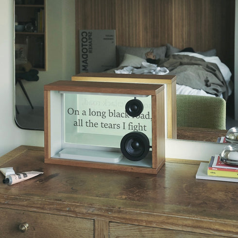 COTODAMA|SPEAKER BOX KARIMOKU OAKWOOD