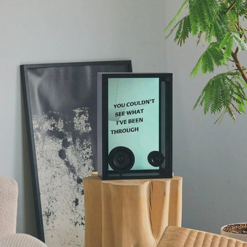 COTODAMA|SPEAKER BOX MILITARY SILVER