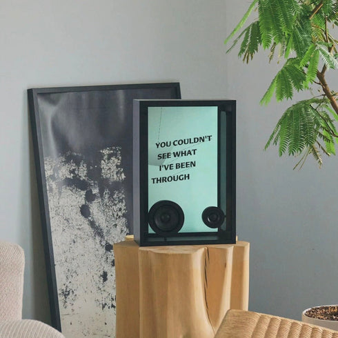 COTODAMA|SPEAKER BOX MILITARY SILVER