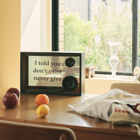 COTODAMA|SPEAKER BOX MILITARY SILVER