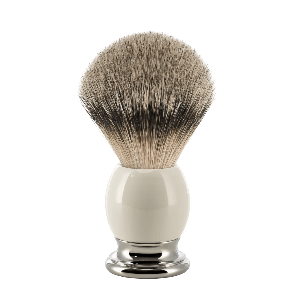 MUHLE｜SOPHIST シェービングセット・カップ付／ホワイトポセラン 替刃