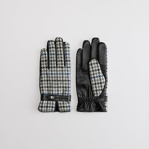 KURODA|No.OB10201M8【MEN】 Harris Tweed グローブ /タッチパネル対応 NV2