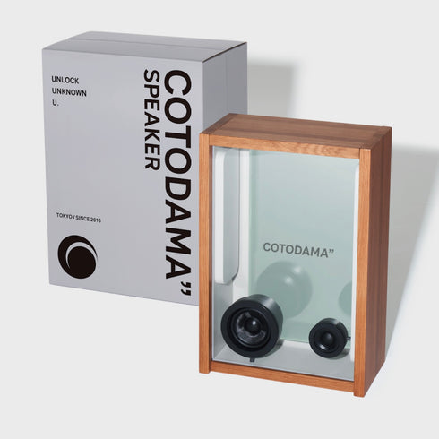 COTODAMA|SPEAKER BOX KARIMOKU OAKWOOD