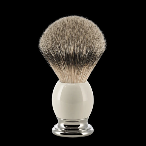 MUHLE|SOPHIST シェービングセット・カップ付/ホワイトポセラン 替刃:両刃