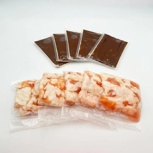 MEAT PLUS|本場博多の味!博多味噌もつ鍋 5回セット(計10人前)