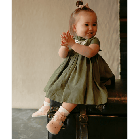 NINOS|T-STRAP SHOES イエロー