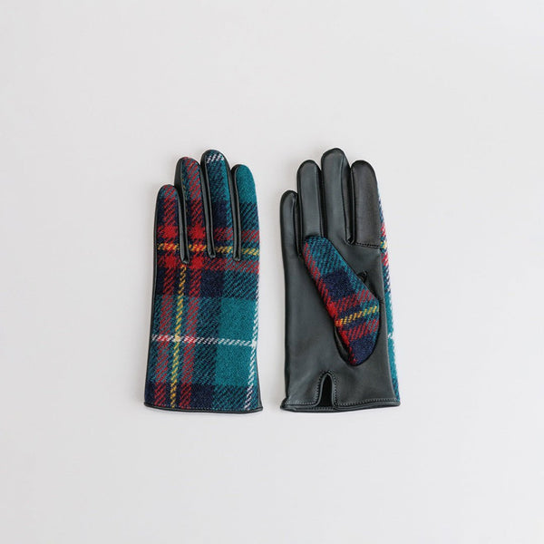 KURODA|No.WV10001L7【WOMEN】Harris Tweed グローブ / スクワラン加工 / 抗菌機能 / タッチパネル対応 TQ