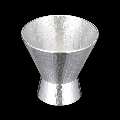 大阪錫器|ぐい呑み ZOO ヒョウ