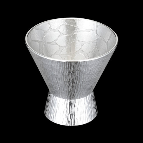 大阪錫器|ぐい呑み ZOO キリン