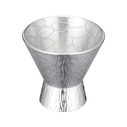 大阪錫器|ぐい呑み ZOO キリン