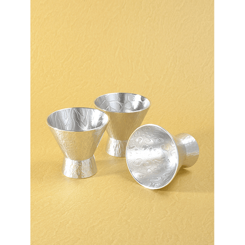 大阪錫器|ぐい呑み ZOO キリン