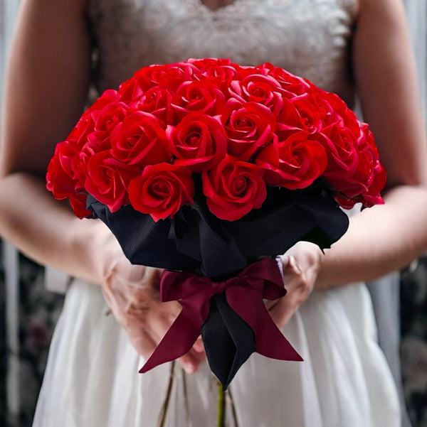 SAVON ROSE|ルビーレッド M(70本) サヴォンローズ 花束