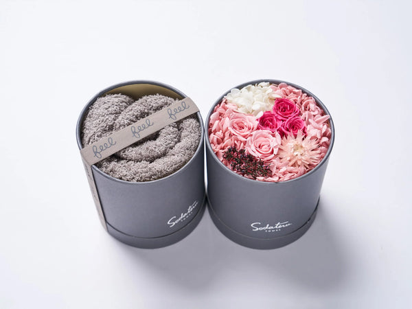 育てるタオル|feel DECOR M アメリ+フェイスタオル