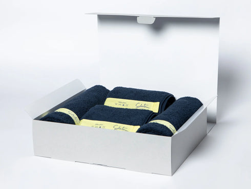 育てるタオル|yellow ribbon middy2+body2(フェイスタオル+スポーツタオル)