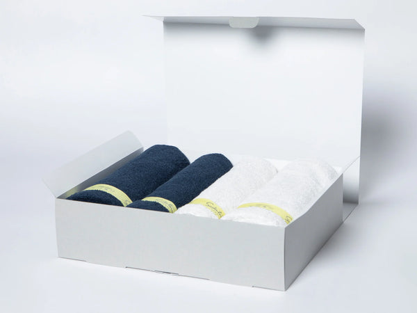 育てるタオル|yellow ribbon bath2+middy2(バスタオル+フェイスタオル)