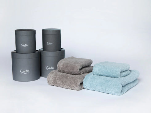 育てるタオル|メニーfeel setC バスタオル+フェイスタオル ペアセット