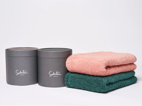 育てるタオル|feel バスタオル ペアセット