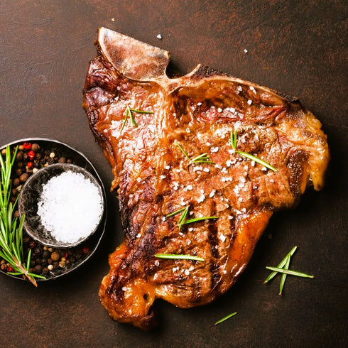 MEAT PLUS|プレミアムビーフTボーンステーキ (400g・800g)