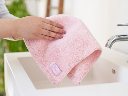 育てるタオル|メニーfeel setE フェイスタオル+プチフェイスタオル ペアセット