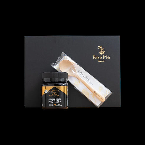 BeeMe|エグモントハニー UMF25+ 250g マヌカハニー専用スプーンギフトセット