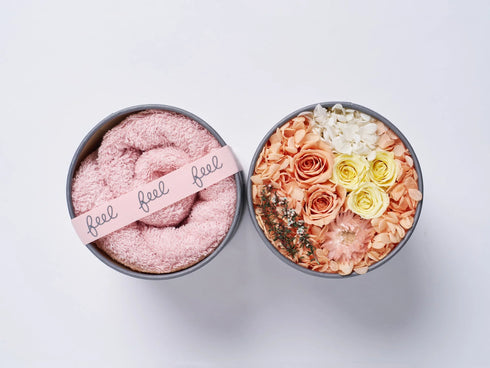 育てるタオル|feel DECOR M マリー+フェイスタオル