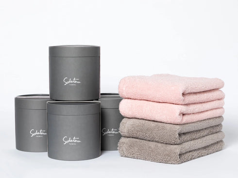 育てるタオル|メニーfeel setA バスタオル 4枚セット