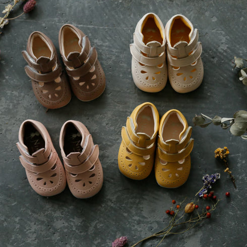 NINOS|W-STRAP SHOES イエロー