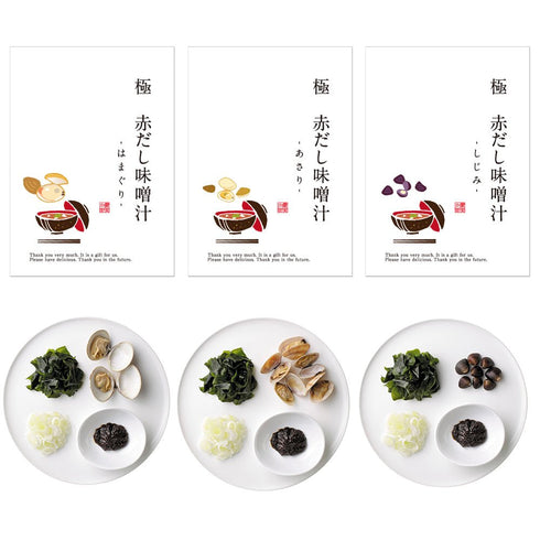 健美の里|極 だし味噌汁 11点セット【送料込み】